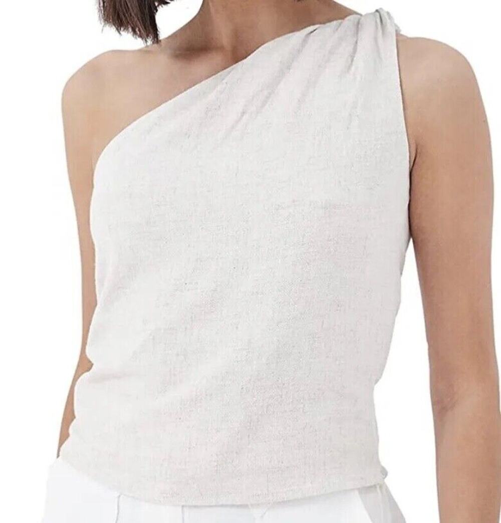 NWT 4th & RECKLESS Women's Granita One Shoulder Twist Strap Top Size S